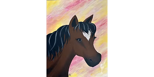 Pony On - Paint and Sip in Houston | Classpop!\u2122