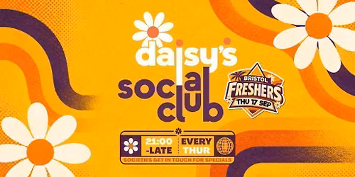 Bristol Freshers - Social CLub Thursdays