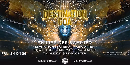 Destination Goa - 2 Areas - Proggy x Psy