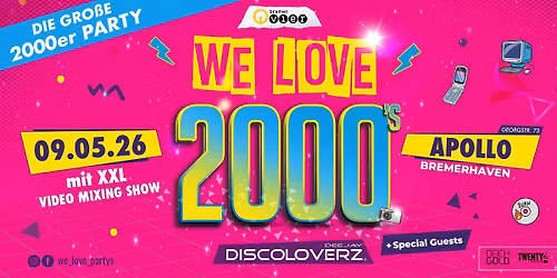 WE LOVE 2000s - Die gro\u00dfe 2000er Party