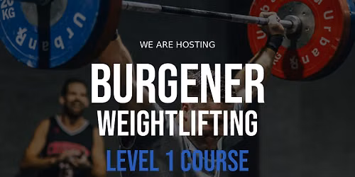 Burgener Weightlifting Seminar 