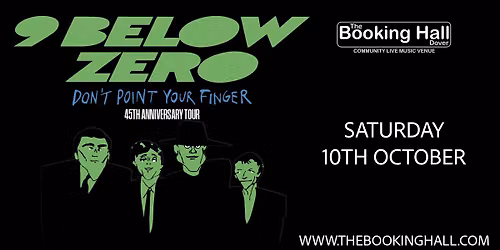 9 Below Zero, Live in Dover
