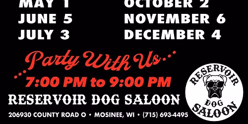 First Friday Blues @ Reservoir Dog Saloon