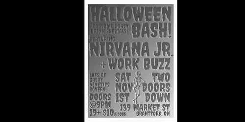 HALLOWEEN BASH!! Live Music at Two Doors Down