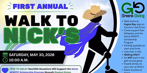 First Annual Walk To Nick's