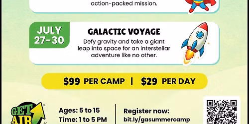 Get Air Trampoline Park Summer Camp