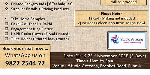 Resin Platters Workshop