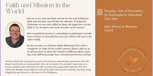 Faith and Mission in the World