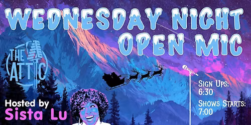 Wednesday Night Comedy Open Mic at The Attic Comedy Club, Columbus