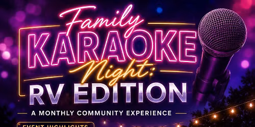 Family Karaoke Event: RV Edition