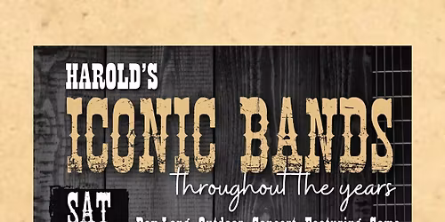 Harold's Corral 90 year Celebration.  Whiskey Lizard will be joining other bands that day!