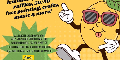 Andy's Army Lemonade Stand & Raffle