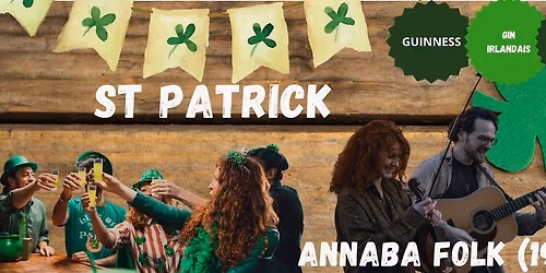 ST PATRICK avec le concert de ANNABA FOLK 