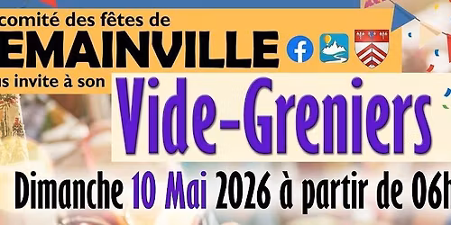 Vide grenier de Lemainville 