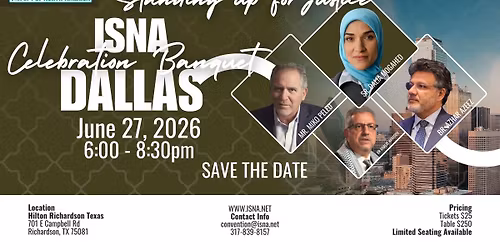 ISNA Celebration Banquet Dallas Standing up for Justice