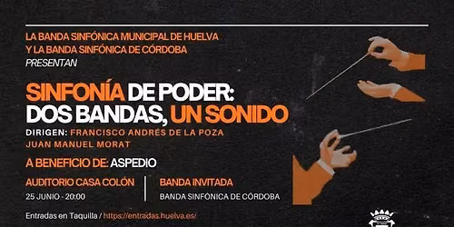 "SINFON\u00cdA DE PODER... DOS BANDAS, UN SONIDO"
