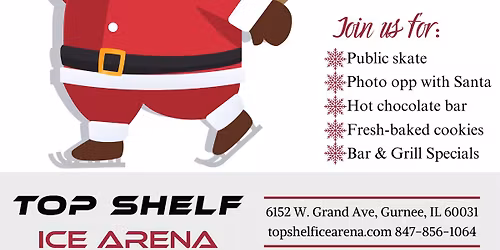 Santa Skate at Top Shelf Ice Arena
