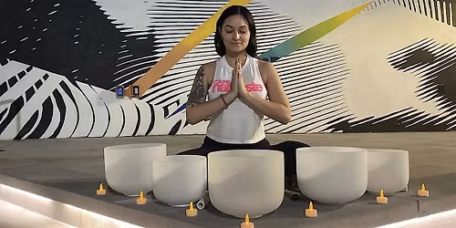 Yoga & Sound Bowl Meditation with Journaling with Cathy Gomez