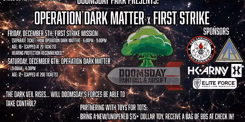 Operation Dark Matter x First Strike