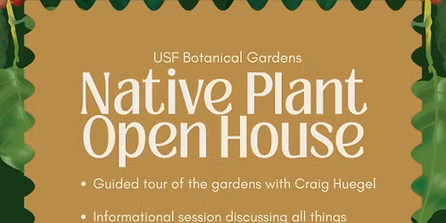 Native Plant Open House - USF Botanical Gardens
