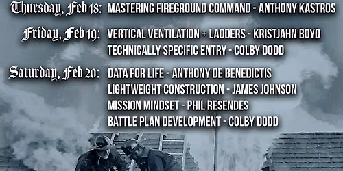 Crooked Coast Fire Conference - 2027