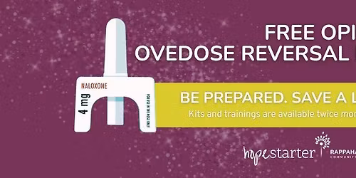 FREE OPIOID OVERDOSE REVERSAL KITS