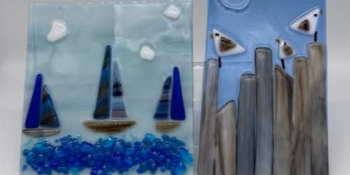 06\/27\/26 - Fused Glass - Sailboats and Seagulls at Magnolia Marketplace in Little River