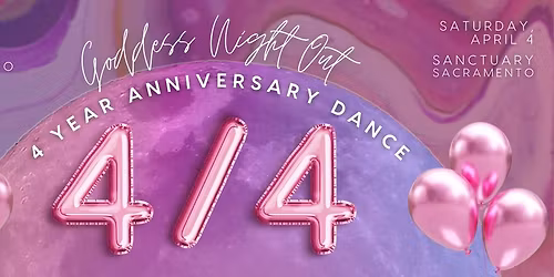 Goddess Night Out \ud83c\udf89 4 Year Anniversay Dance