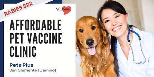Affordable Pet Vaccine Clinic - Pets Plus San Clemente