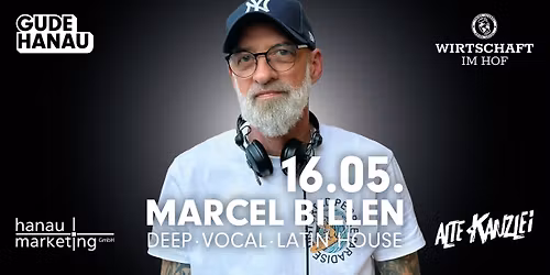 MARCEL BILLEN legt auf \/\/ Tanzen in der WIRTSCHAFT IM HOF