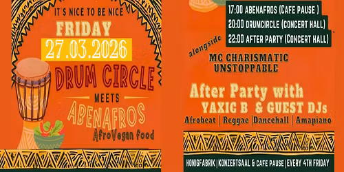 Drum Circle meets AbenAfros