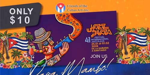 Papa Mambo Fundraiser (Havana Jazz Fest)