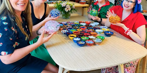 Mosaic Lamp Workshop in Manchester