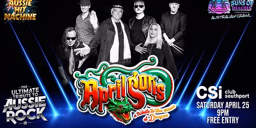 April Sons Of Beaches Tribute @ CSi Club Southport