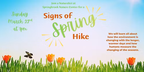 Signs of Spring Hike
