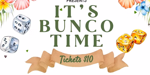 BUNCO TIME @ THE SENIOR CENTER