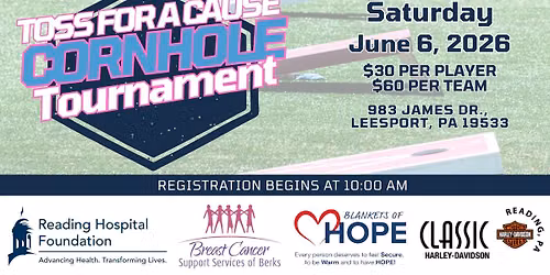 Toss for a Cause - Cornhole Tournament