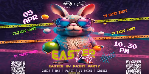 BANK HOLIDAY UV PAINT PARTY!