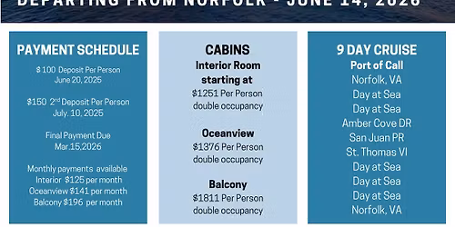 Friends and Family Cruise