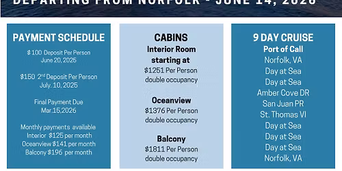 Friends and Family Cruise