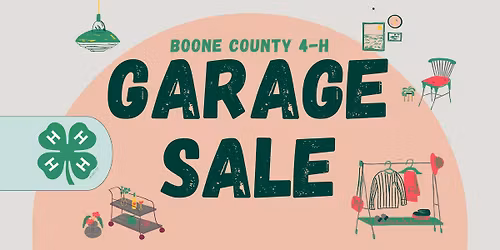 Boone County 4-H Garage Sale