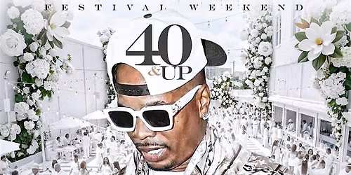 PILES 40 & UP WITH A GOOD JOB ALL WHITE DAY PARTY @ THE GARDEN