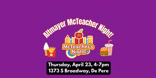 Altmayer\u2019s McTeacher Night
