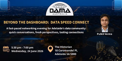 DAMA Adelaide: Data Speed Connect Networking Session