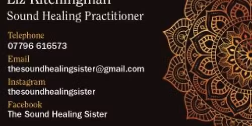 Sound Healing at Village Hall, Ruswarp