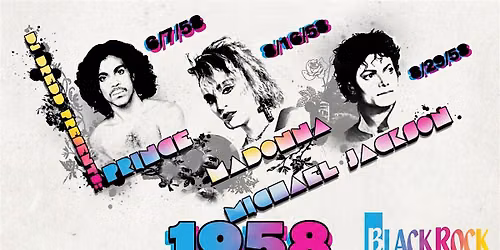 DJ DREDD presents 1958 Prince |Madonna | Michael Jackson Dance Party