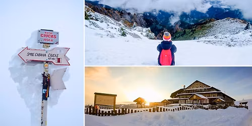 Drume\u021bie de iarn\u0103 pe V\u00e2rful Ciuca\u0219