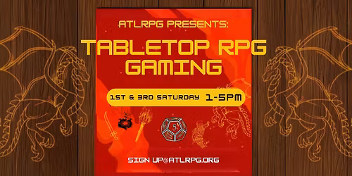 #ATLRPG Tabletop RPG Gaming