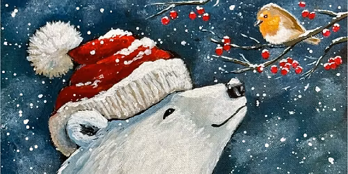 Beary Joyful Canvas Paint and Sip