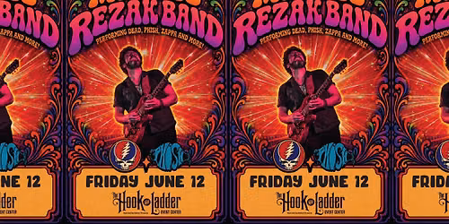 Marcus Rezak Band performing Dead, Phish, Zappa and more!